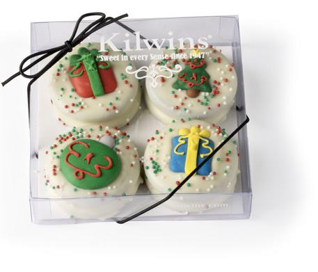 4 pc. Specialty White Chocolate Cookies — Kilwins