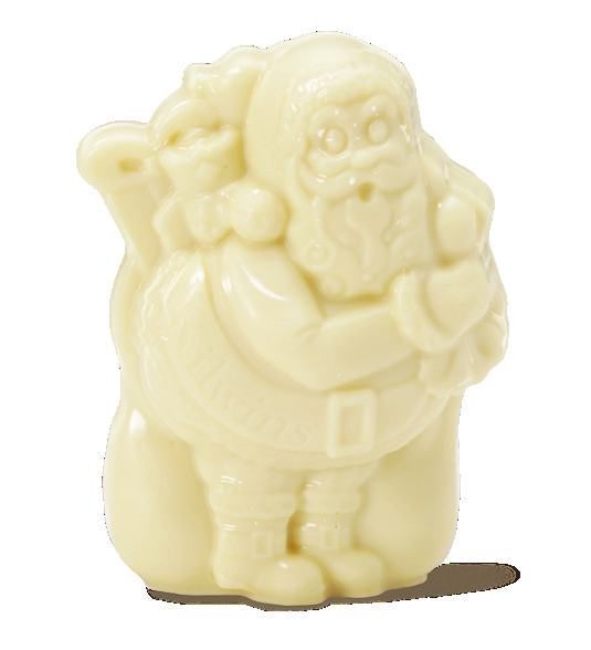 White Chocolate Santa — 7 oz — Kilwins