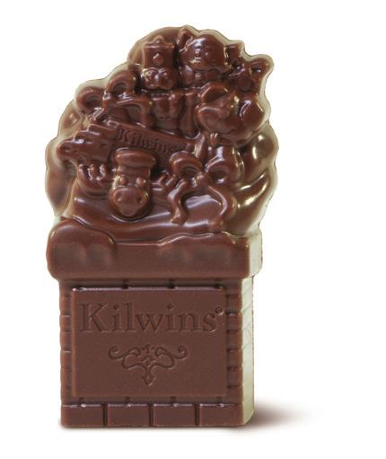 Milk Chocolate Santa — 3 oz — Kilwins