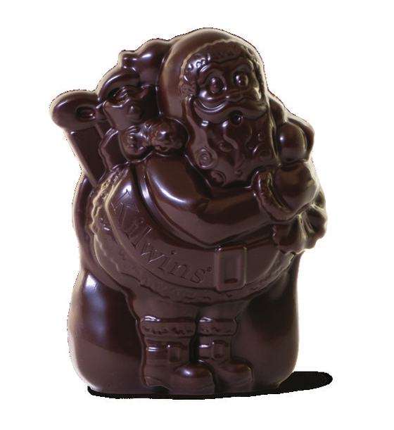 Dark Chocolate Santa — 7 oz — Kilwins